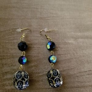 Cloisonne earrings